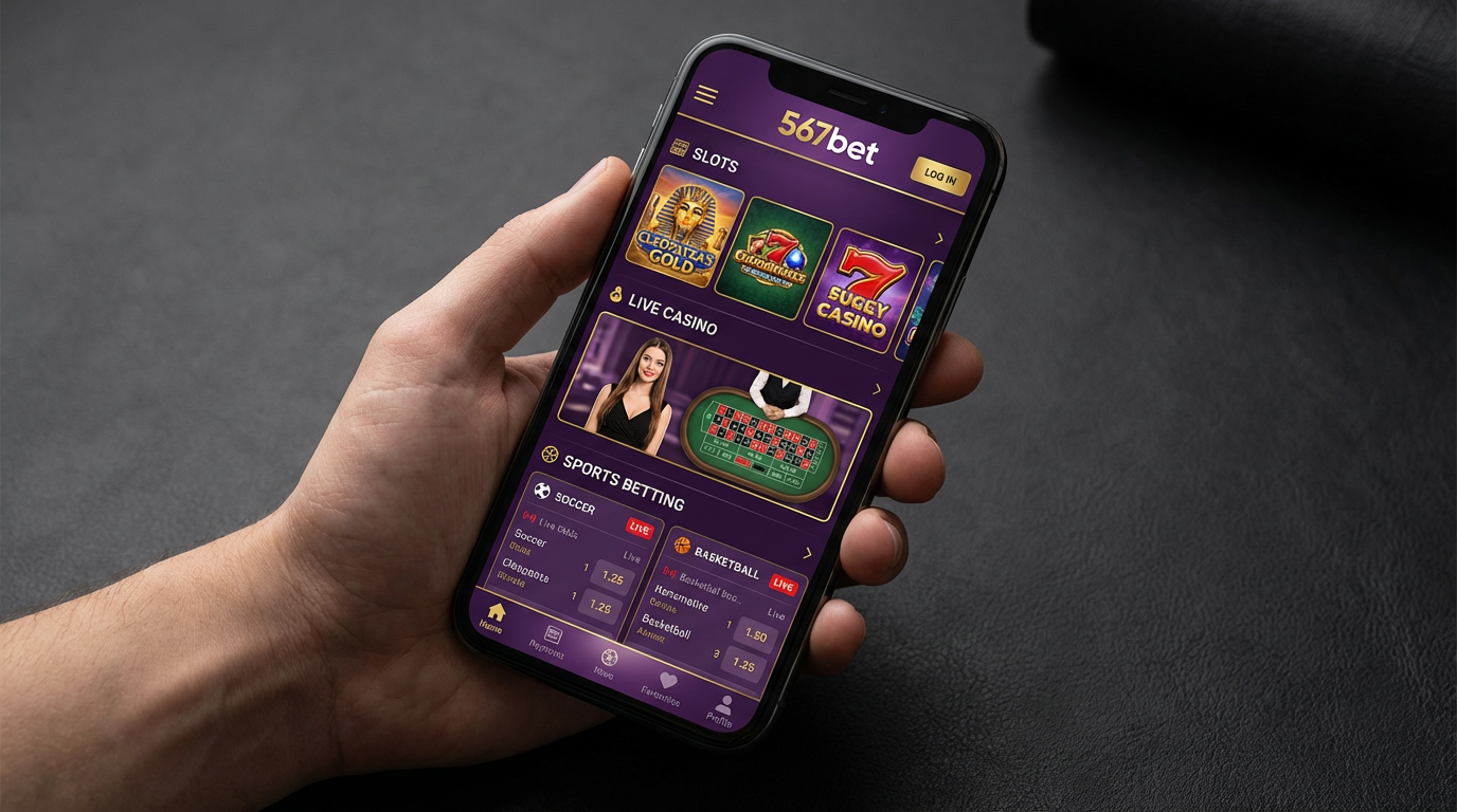 Aplicativo Mobile 567bet