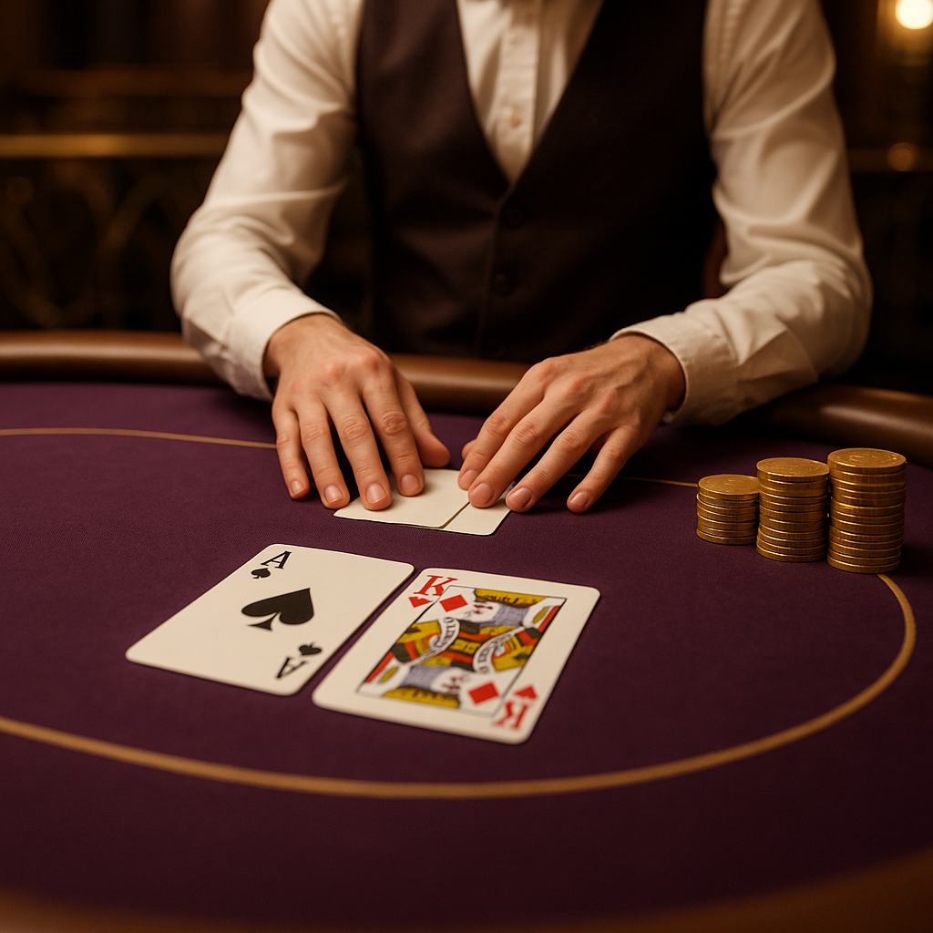 Mesa de Blackjack Profissional