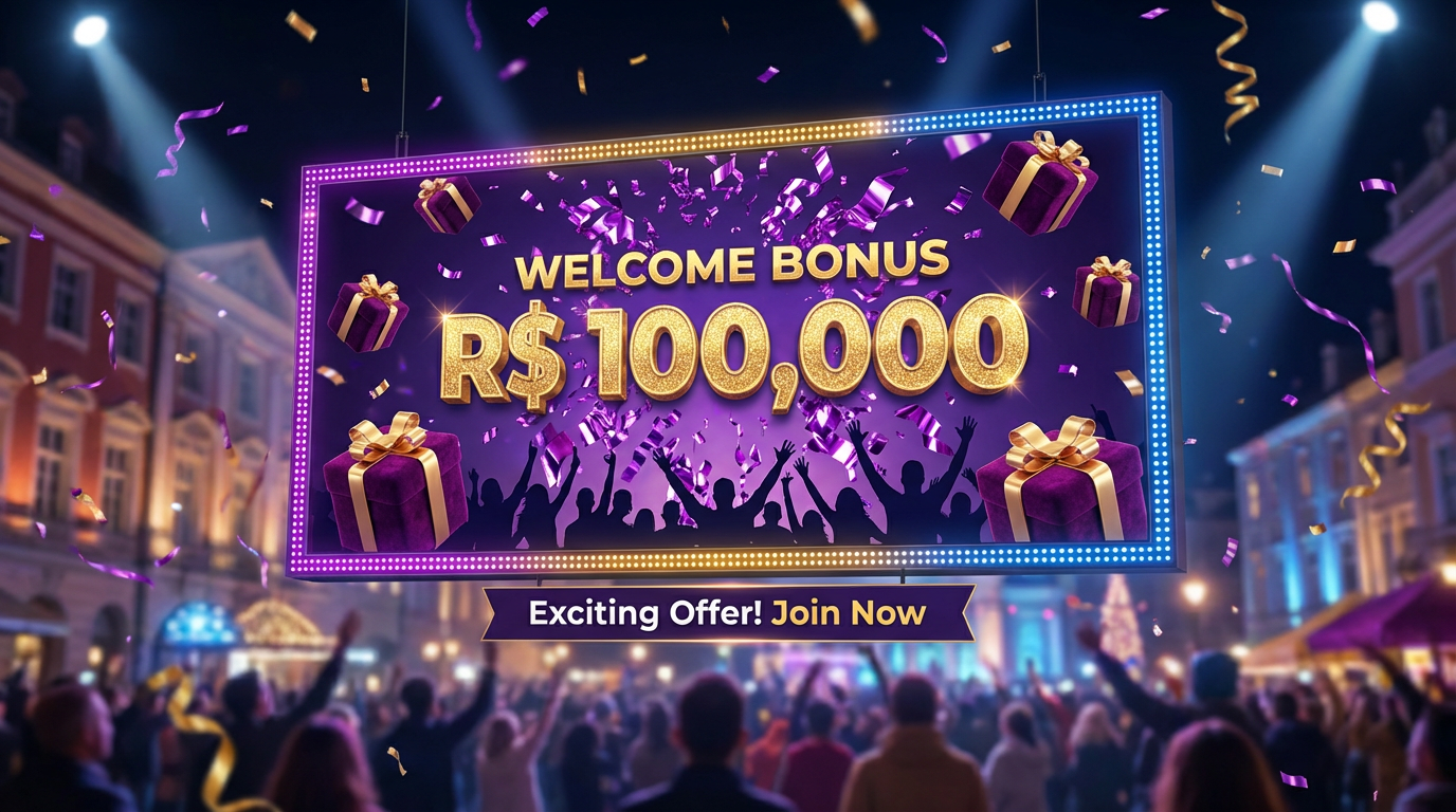 Bônus de Boas-Vindas R$ 100.000